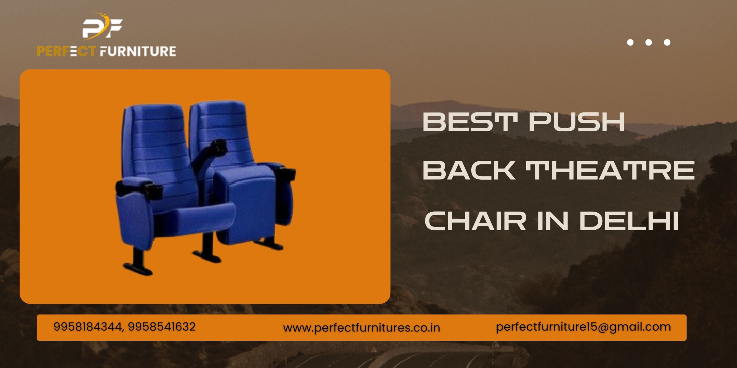Best Push Back Theatre Chair Delhi